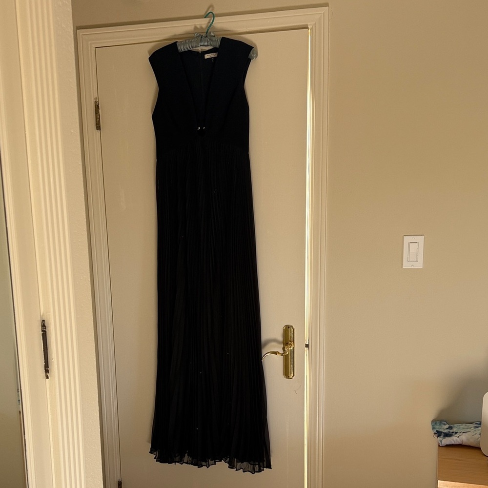 Halston Heritage Black Maxi Dress